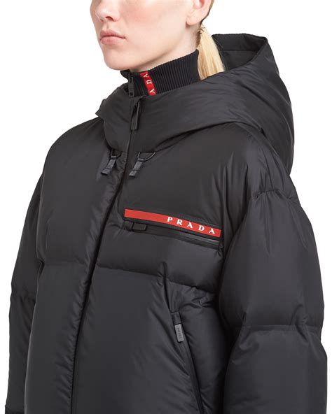 prada women puffer jacket|prada puffer jacket ladies.